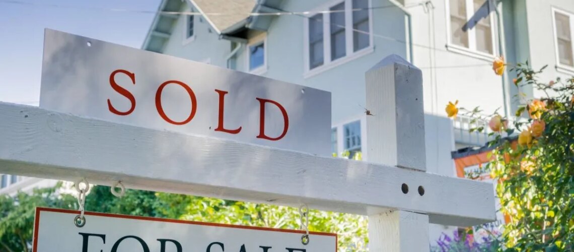 Why did existing home sales grow with higher mortgage rates?