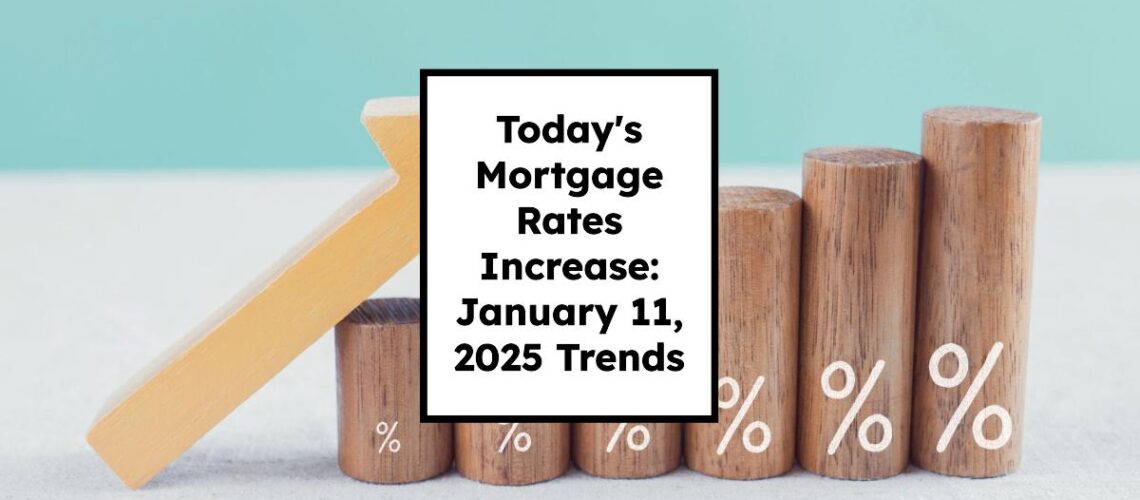 Today’s Mortgage Rates Increase: January 11, 2025 Trends