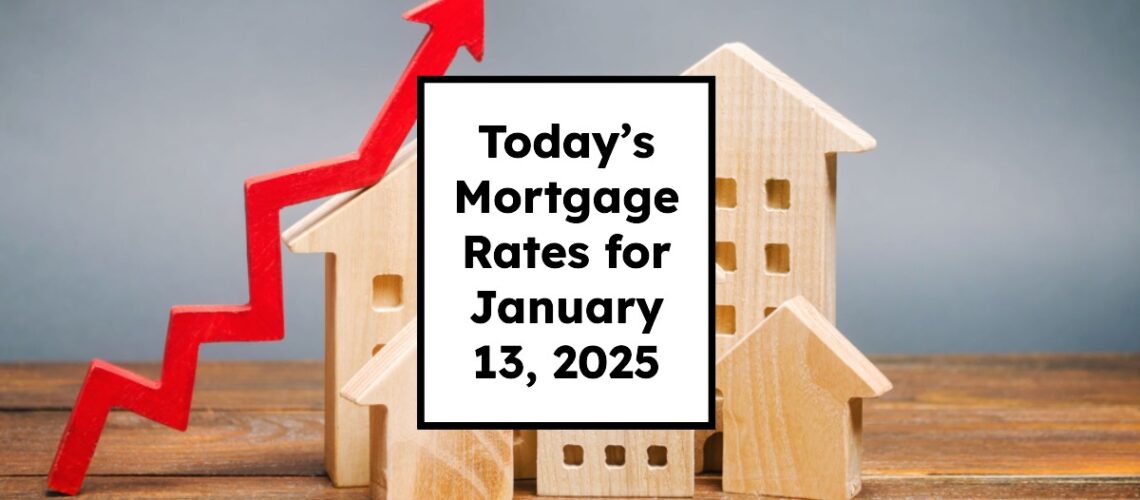 Today’s Mortgage Rates for January 13, 2025: Trends & Insights